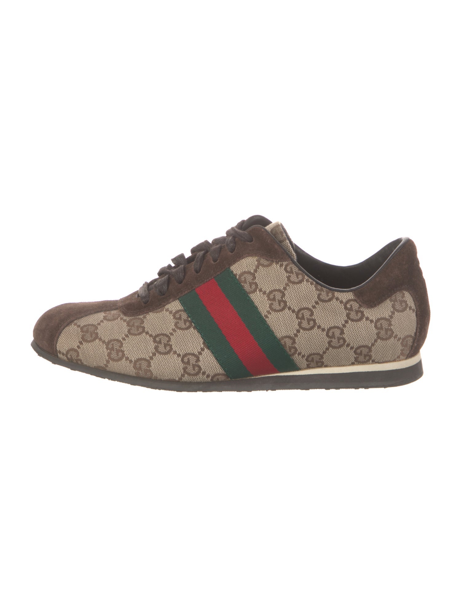 Gucci Vintage GG Canvas Sneakers