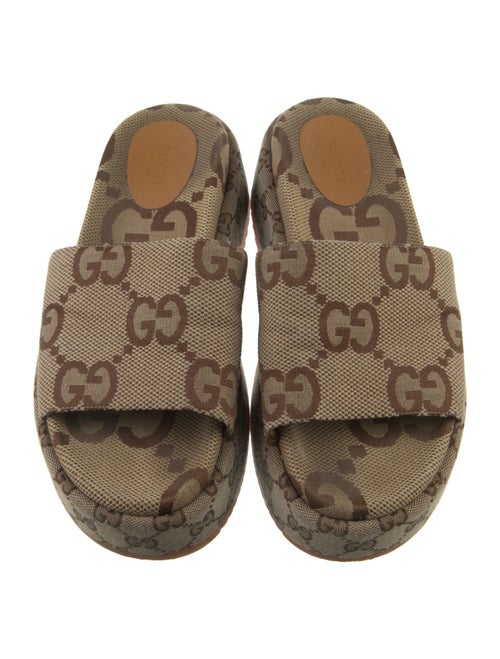 Gucci GG Canvas Canvas Slides