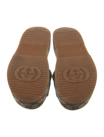 Gucci GG Canvas Canvas Slides