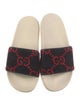 Gucci Rubber Printed Slides