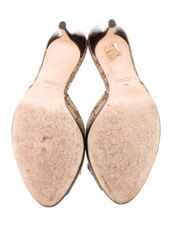 Gucci GG Canvas Canvas Slides