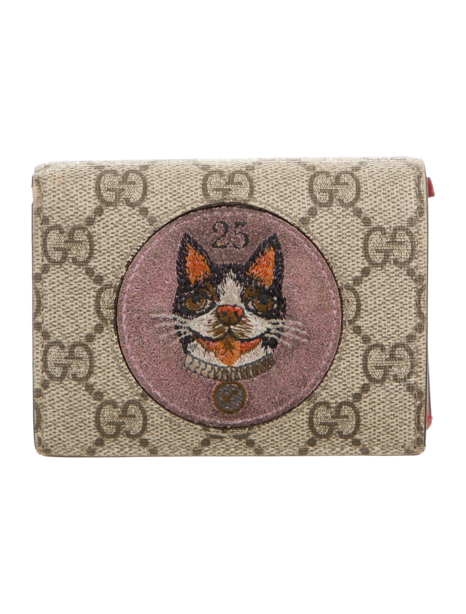 Gucci GG Supreme Compact Wallet