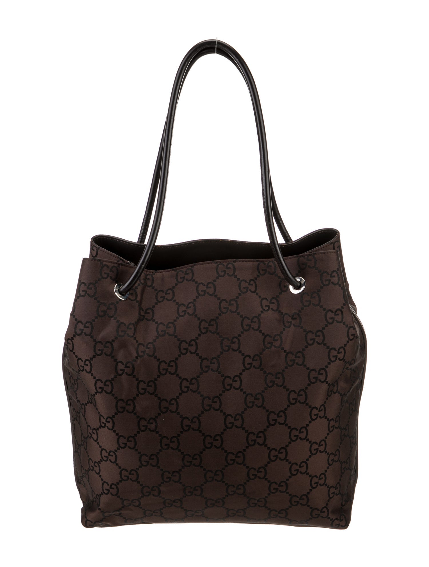 Gucci GG Nylon Bucket Bag Vintage