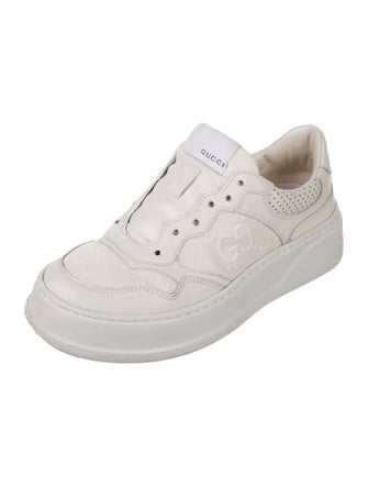 Gucci Interlocking G Logo Leather Sneakers