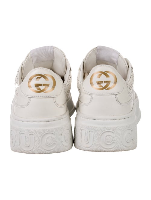 Gucci Interlocking G Logo Leather Sneakers