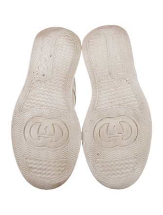 Gucci Interlocking G Logo Leather Sneakers