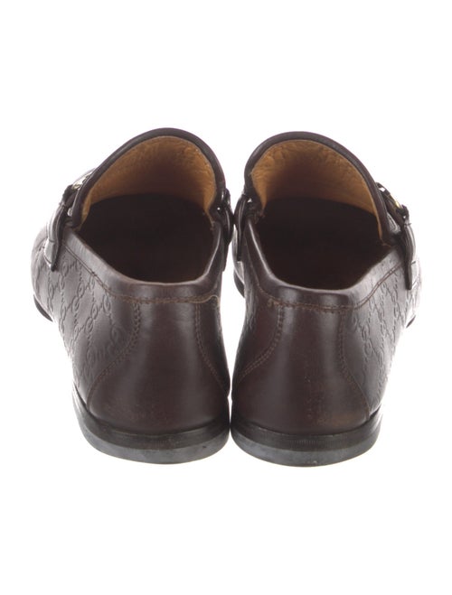 Gucci Horsebit Accent Leather Dress Loafers