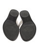 Gucci Double G Logo Leather Flip Flops