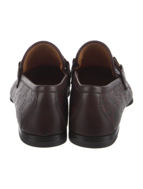 Gucci Horsebit Accent Leather Loafers