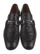 Gucci GG Supreme Leather Dress Loafers