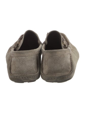 Gucci GG Logo Suede Drivers