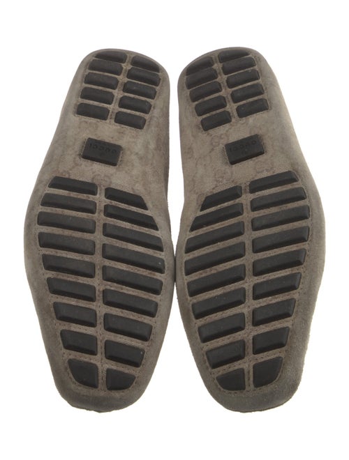 Gucci GG Logo Suede Drivers