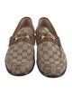 Gucci GG Canvas Canvas Dress Loafers
