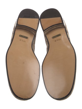 Gucci GG Canvas Canvas Dress Loafers