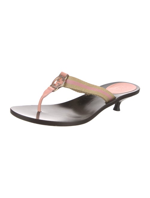 Gucci Interlocking G Logo Slides