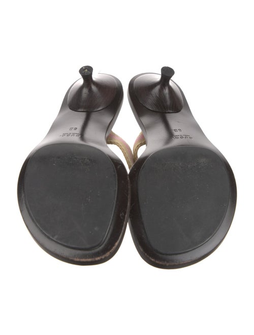 Gucci Interlocking G Logo Slides