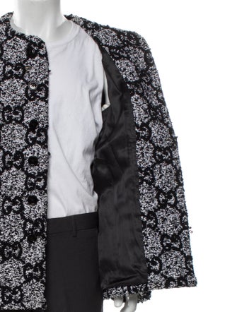 Gucci Plaid Print Windbreaker