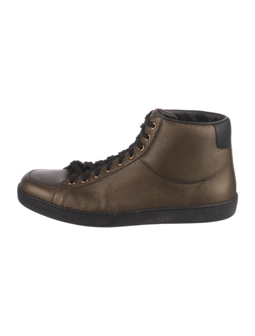 Gucci Hysteria Accent Leather Sneakers