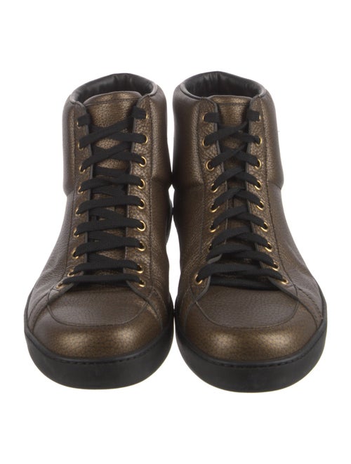 Gucci Hysteria Accent Leather Sneakers