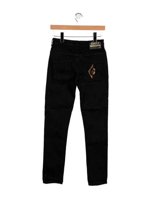 Gucci High-Rise Skinny Leg Jeans