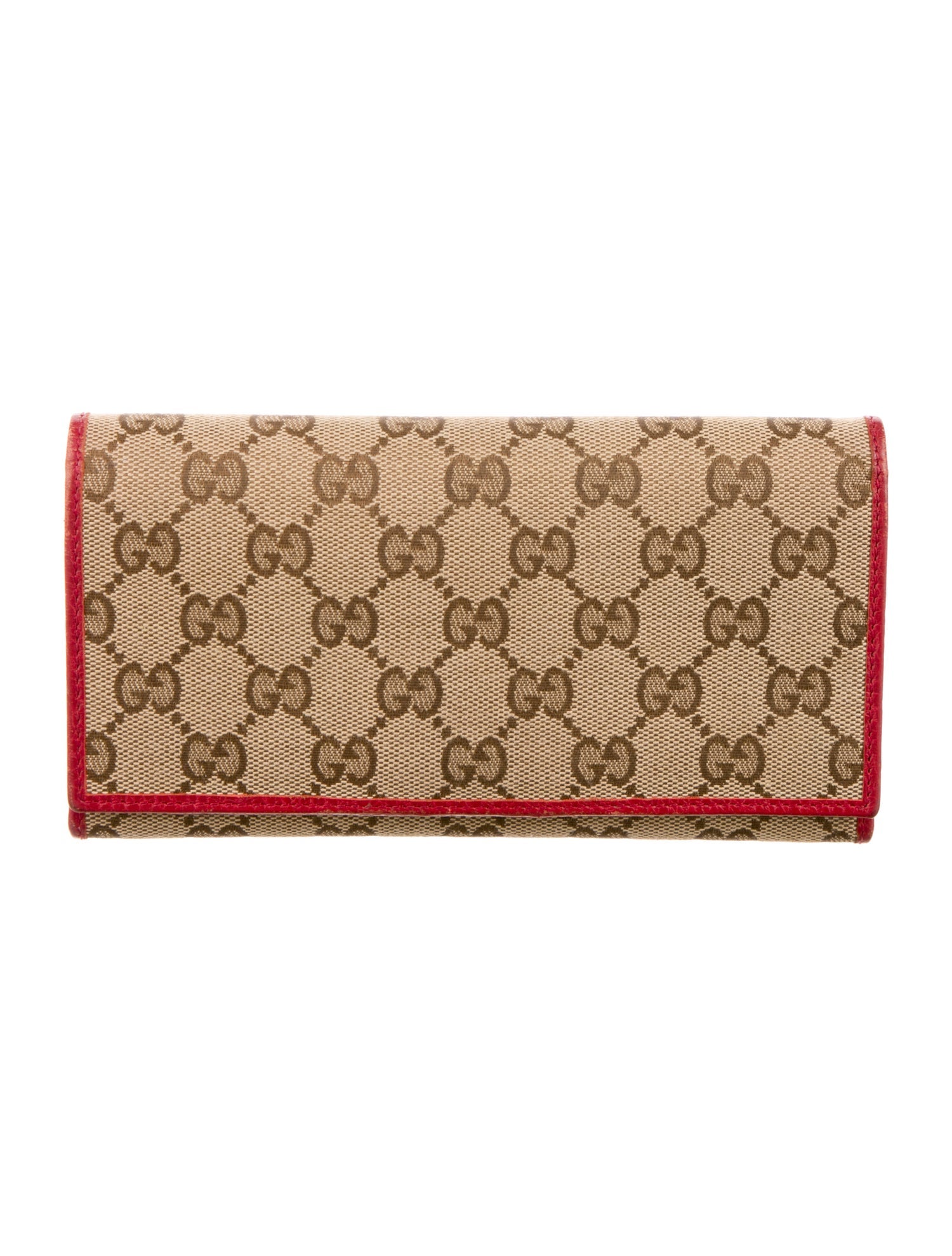 Gucci GG Canvas Canvas Continental Wallet