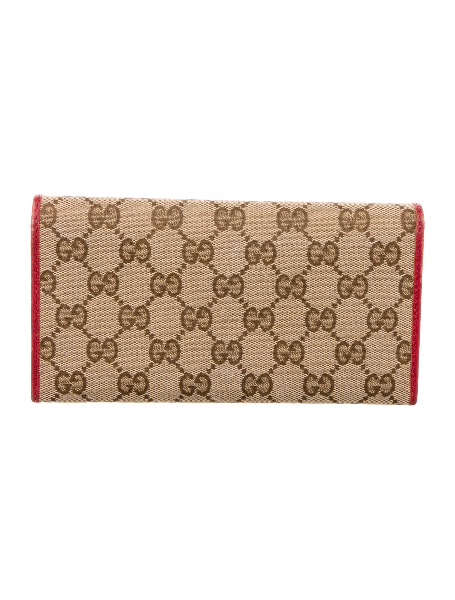 Gucci GG Canvas Canvas Continental Wallet