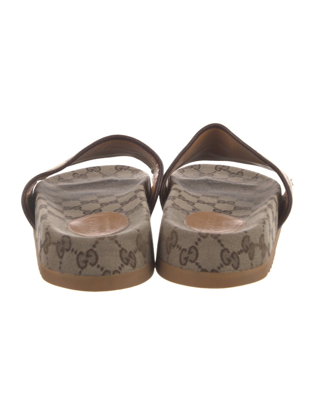 Gucci Canvas Slides Brown & Neutrals GG Canvas De… - image 4