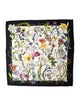 Gucci Silk Floral Print Scarf