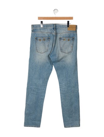 Gucci 1955 Horsebit Accent Skinny Jeans