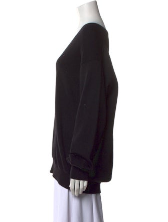 Gucci V-Neck Long Sleeve Pullover