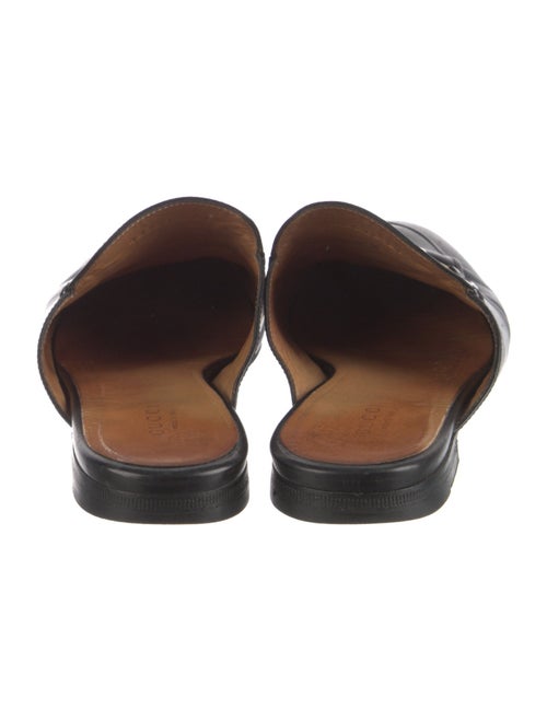 Gucci 1955 Horsebit Accent Leather Mules