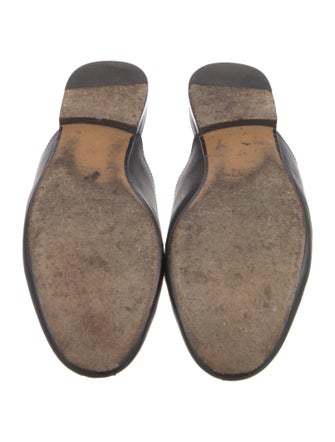 Gucci 1955 Horsebit Accent Leather Mules