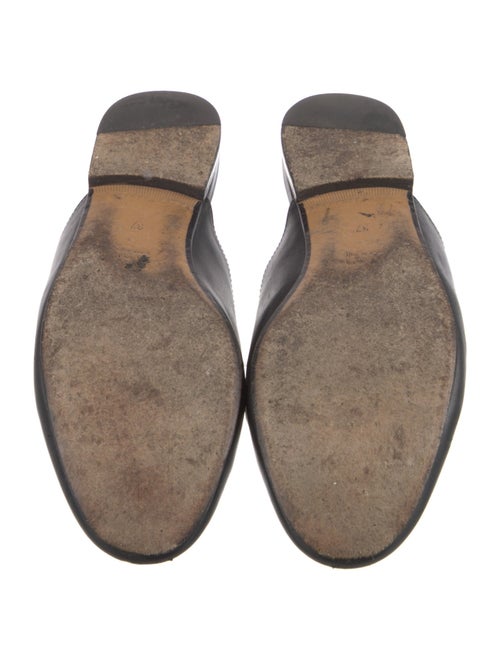 Gucci 1955 Horsebit Accent Leather Mules