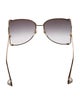 Gucci Interlocking G Logo Oversize Sunglasses
