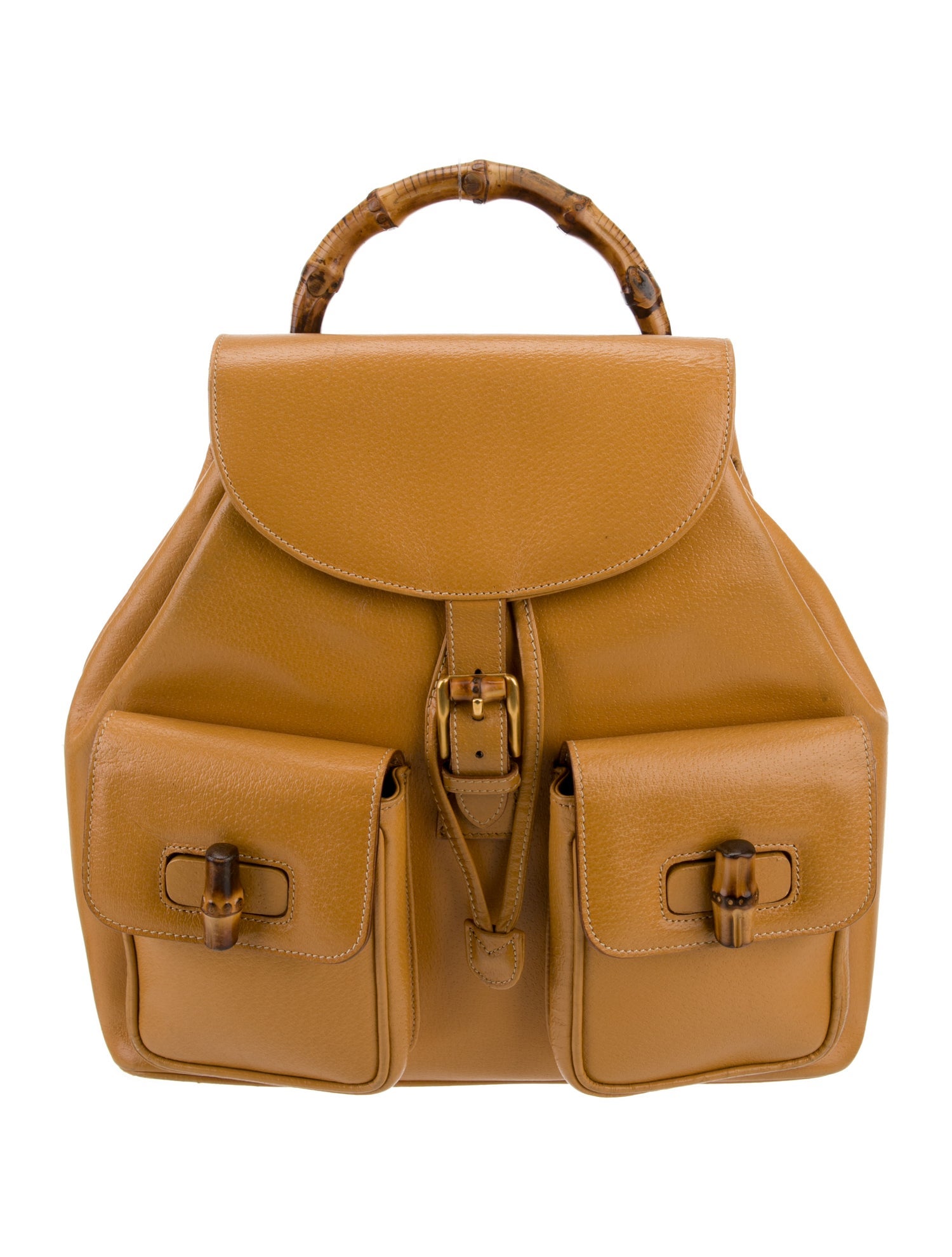 Gucci Bamboo Backpack Vintage