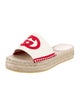Gucci Interlocking G Logo Canvas Espadrilles