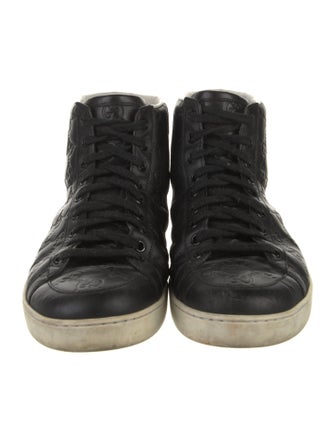 Gucci GG Signature Leather Sneakers