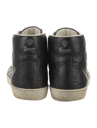 Gucci GG Signature Leather Sneakers
