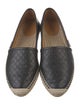 Gucci Microguccissima Pattern Leather Espadrilles