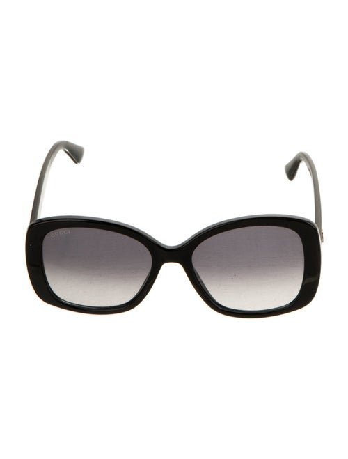 Gucci Double G Logo Oversize Sunglasses
