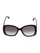 Gucci Double G Logo Oversize Sunglasses