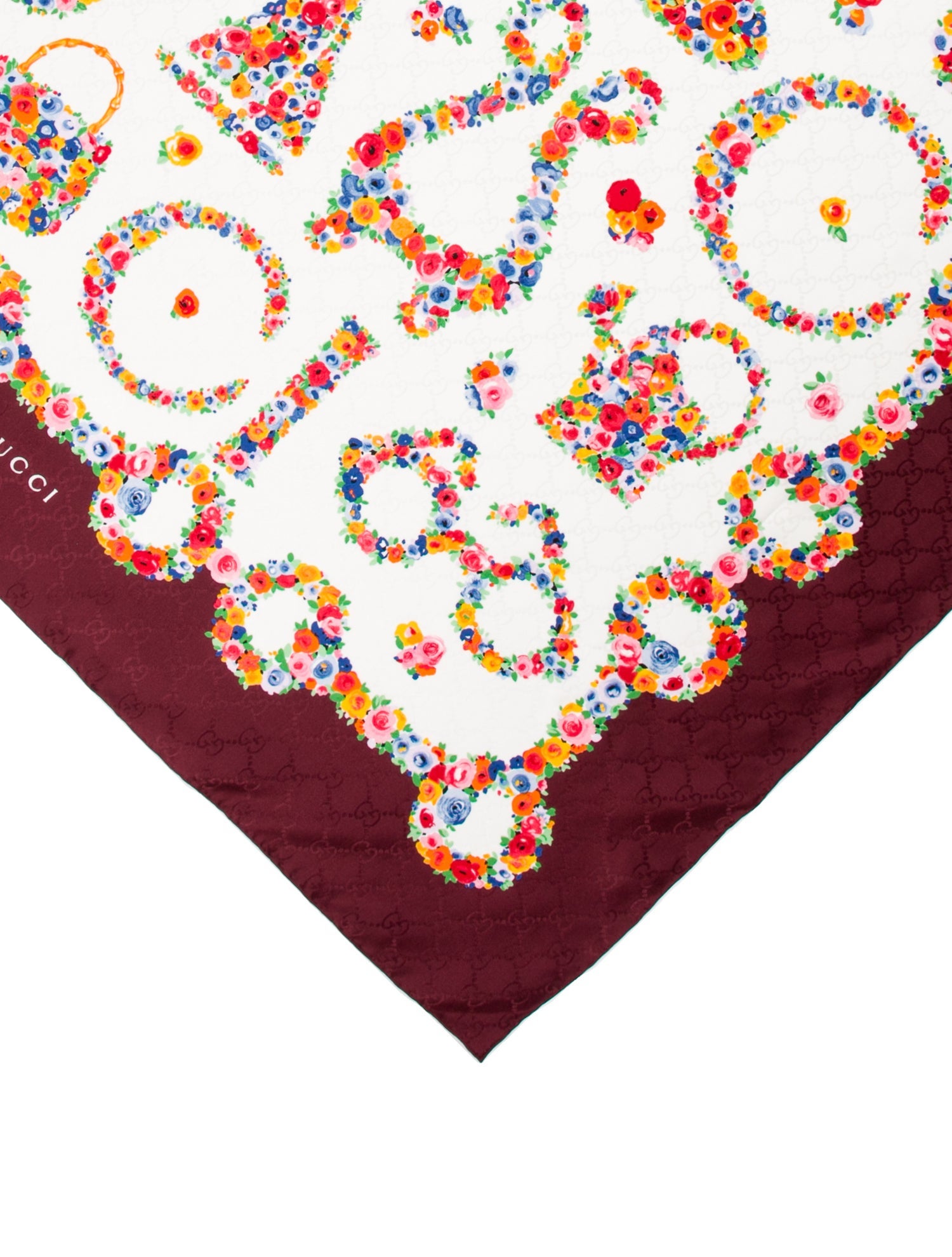 Gucci Silk Printed Scarf