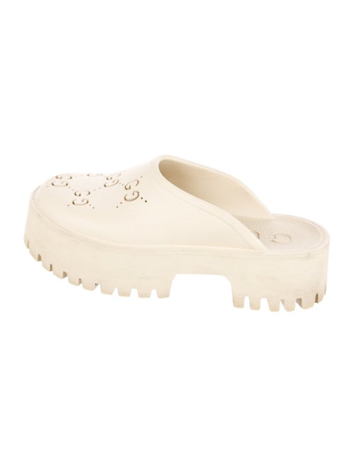 Gucci GG Logo Rubber Mules