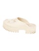 Gucci GG Logo Rubber Mules