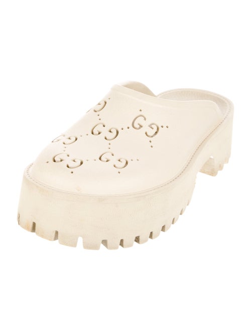 Gucci GG Logo Rubber Mules