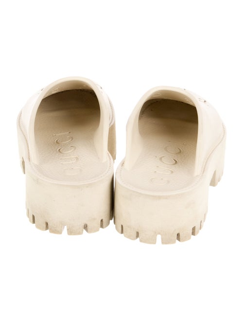 Gucci GG Logo Rubber Mules