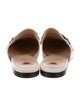 Gucci Horsebit Accent Leather Mules