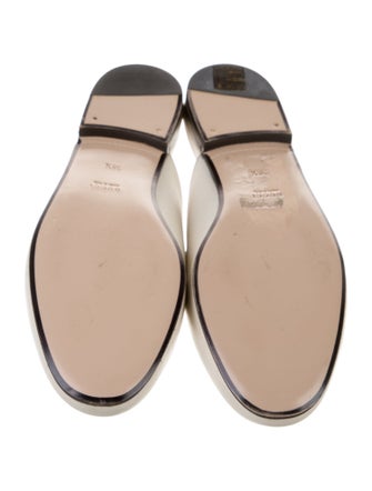 Gucci Horsebit Accent Leather Mules