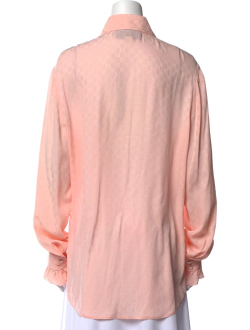 Gucci 2018 Silk Button-Up Top