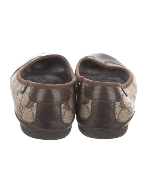 Gucci GG Supreme Ballet Flats